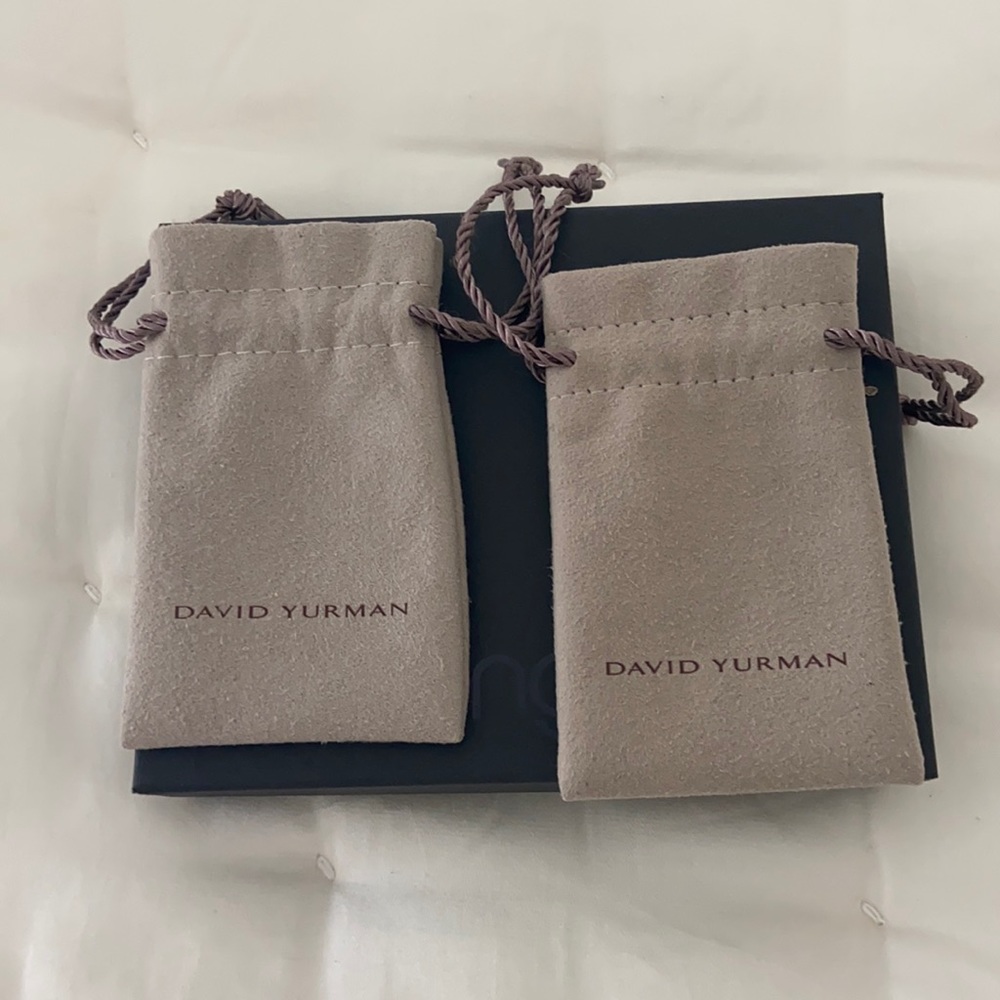 Two David Yurman pouches